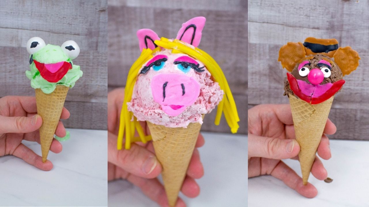 The Muppets Movie Night for Family Movie night idea with The Muppets Party food - The Muppets Ice Cream Recipe