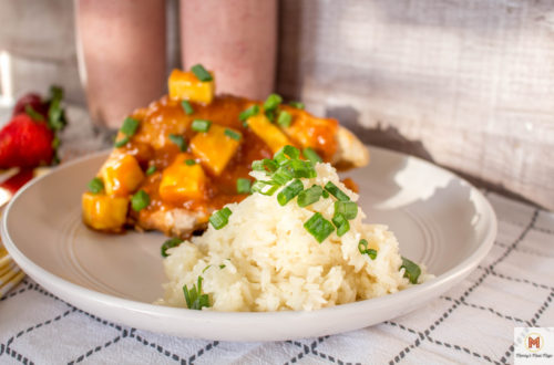 Lilo and Stitch Movie Night for Family Movie night idea with Lilo and Stitch Party food - Coconut Rice