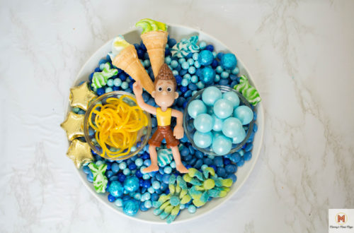 Disney's Luca Candy Charcuterie Board