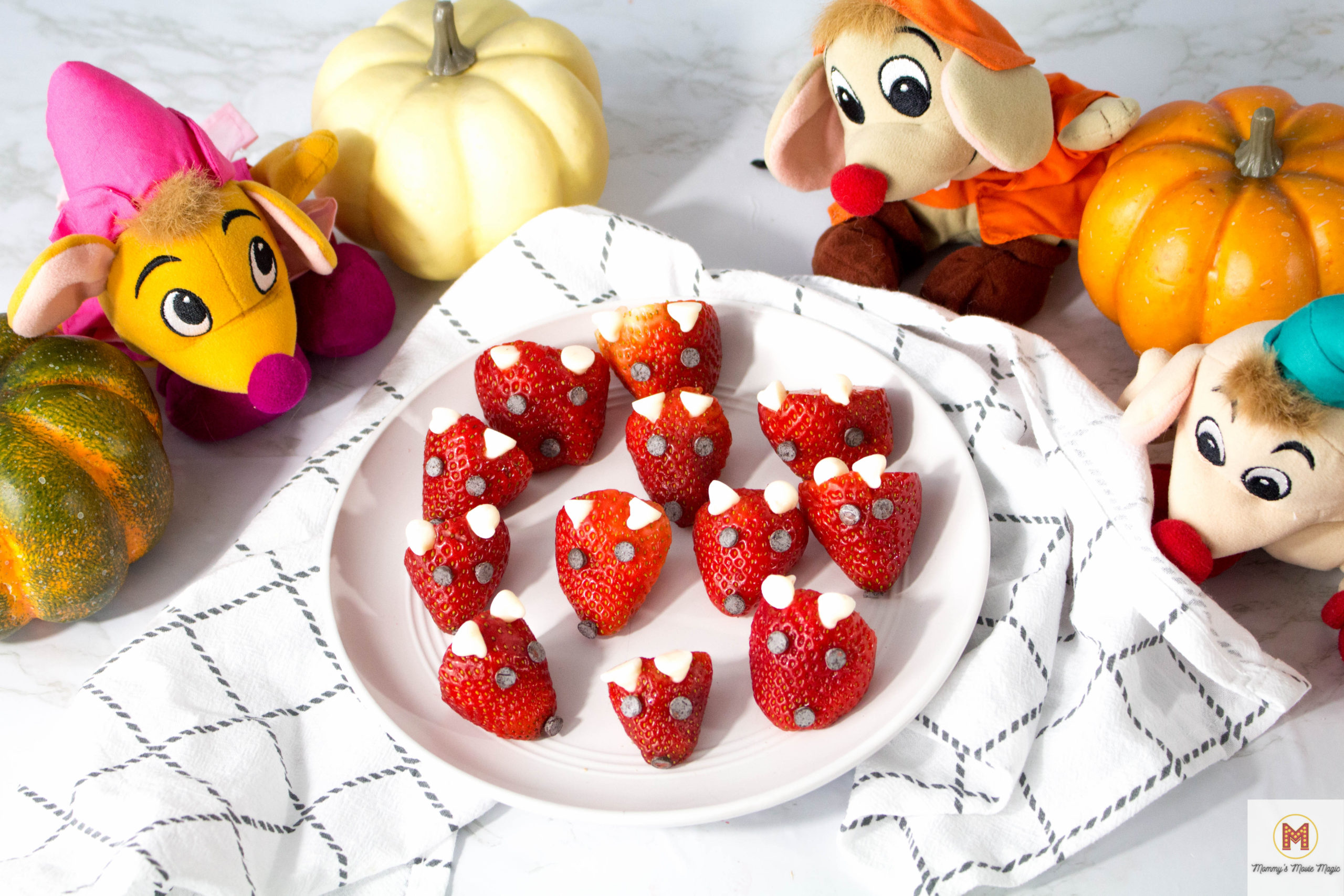 Cinderella Movie Night - Strawberry Mice Recipe