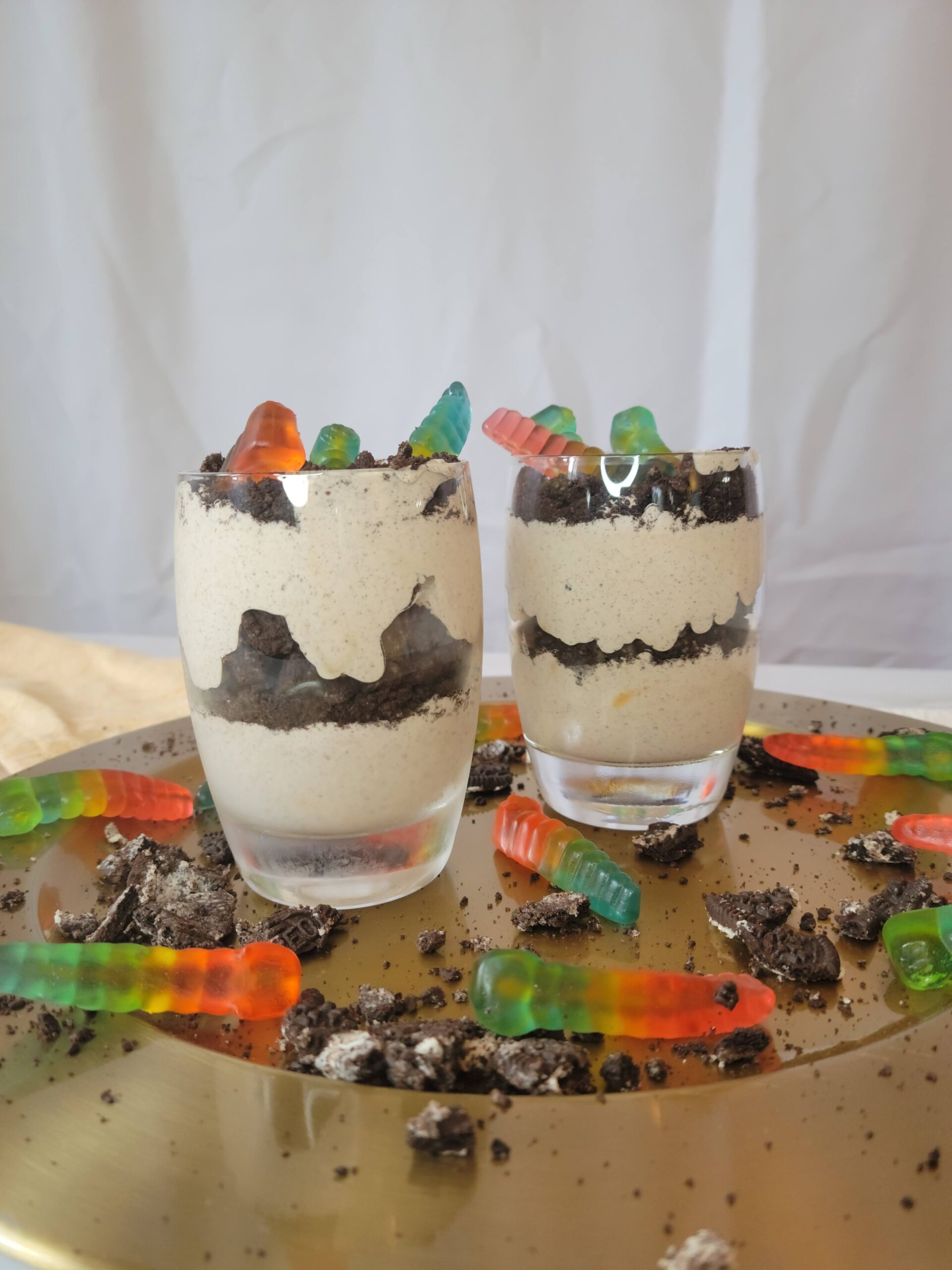 Lion king movie night dirt cups